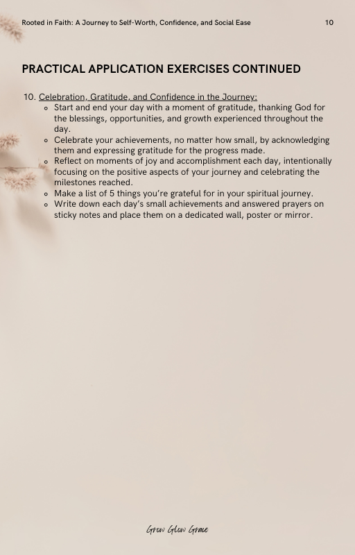 Rooted in Faith Workbook